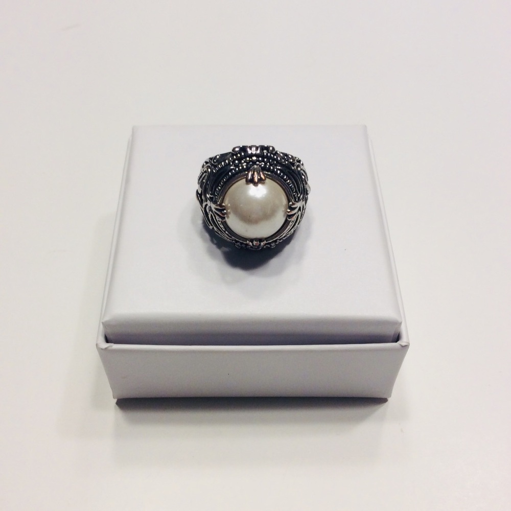 Premier Designs Pearl Ring- Size 7
